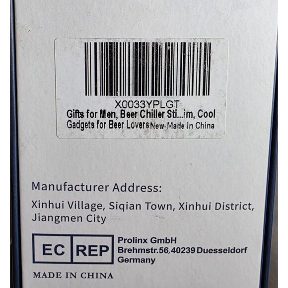 Beer Chiller Sticks for Bottles, Christmas Gifts for Him Husband Dad, Anniversar - Picture 12 of 13